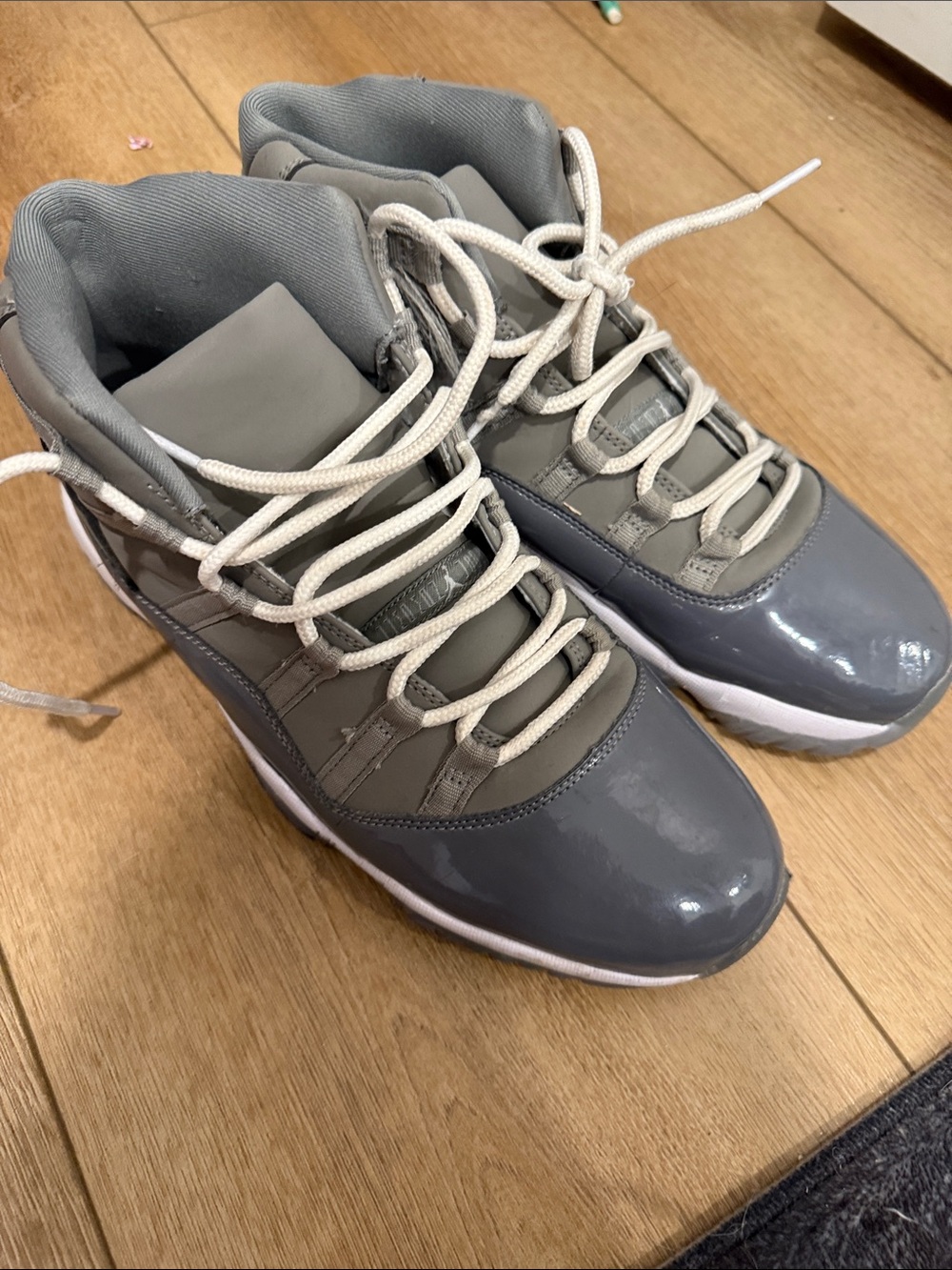 Jordan Gray High-Top Sneakers